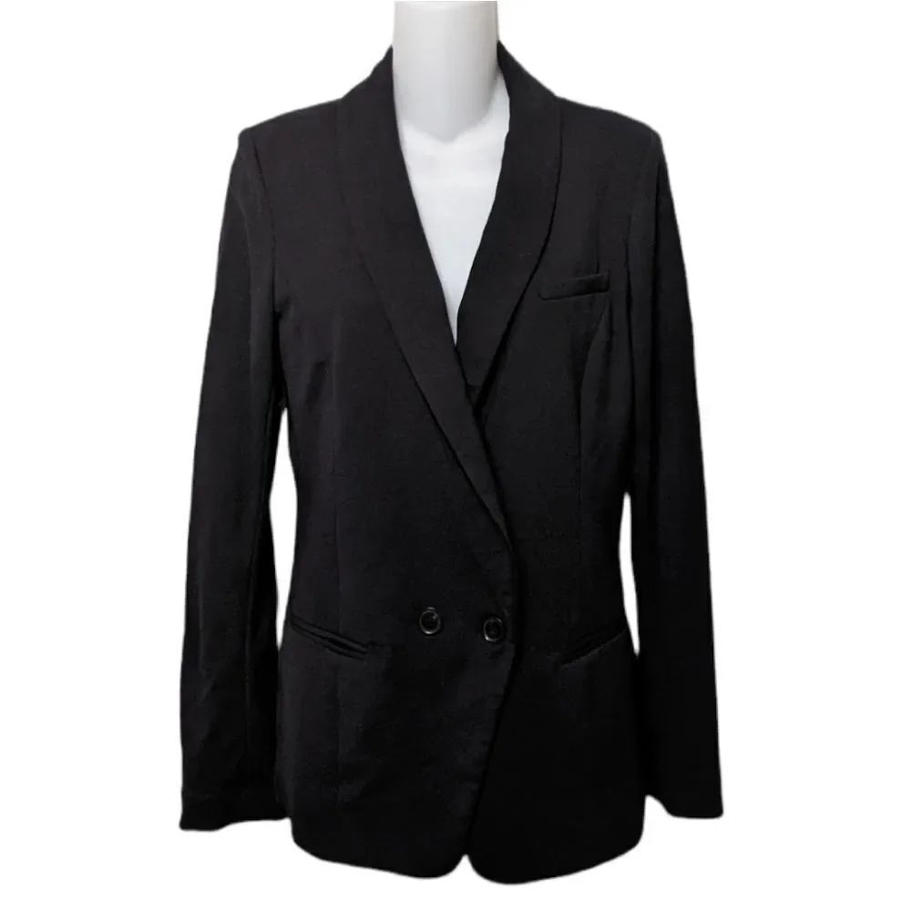 WHITE HOUSE BLACK MARKET Knit Slim Blazer XS